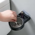 thumbnail image 7 of Bueautybox Wall Mounted Ashtray,Nail Free Cigarette Bin Removable Stainless Steel Ashtray Cigarette Receptacle for Bathroom Toilet Kitchen Hotel Office Best Gift for smokers, 7 of 7