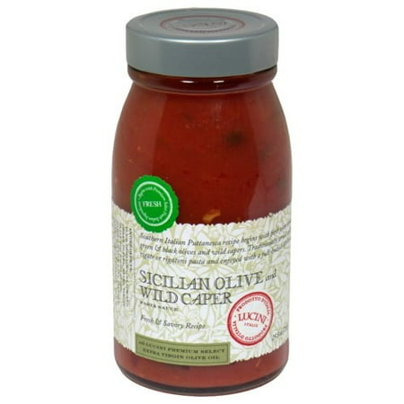 UPC 648505557218 product image for Lucini Italia Pasta Sauce, Sicilian Olive and Wild Caper, 25.5 Fl Oz | upcitemdb.com