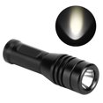 thumbnail image 4 of Linterna LED de alto brillo de aleación de aluminio, lámpara de relleno impermeable de 50m para fotografía de buceo, color negro, 4 of 8