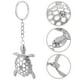 thumbnail image 4 of Llavero con forma de tortuga, colgante para bolso, llavero decorativo, regalo de fiesta, 4 of 4