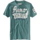 thumbnail image 1 of Aeropostale - Camiseta gráfica para hombre Aero Ath Dept, verde, pequeña, 1 of 1