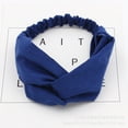 thumbnail image 4 of SPRING PARK Boho Women Twist Knot Headband Elastic Wrap Turban Hair Band Headwear, 4 of 8
