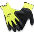 thumbnail image 3 of Boss Manufacturing Company Ladies Neon Knit Work Gloves, Textured Latex Coated, Safety Gloves, 3 of 3