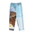 thumbnail image 4 of Fotbe Funny Cat Taking a Bath Women's Pajama Pants,Sleepwear Pants,Pj Bottoms Drawstring And Pockets-XX-Large, 4 of 9