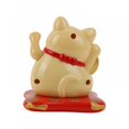 thumbnail image 5 of Maneki Neko Solar Powered Lucky Cat Happy Cat Waving Arm Fortune Cat Yellow, 5 of 5