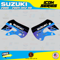 thumbnail image 2 of Kalair GFX Graphics Kit for Suzuki DRZ110 (2002-2009) Icon Series, 2 of 5