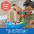 thumbnail image 3 of Educational Insights Design & Drill Bolt-It Bucket, Preschool STEM Toy,  Ages 3+, 3 of 7