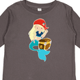 thumbnail image 4 of Inktastic Mermaid Pirate Boys or Girls Long Sleeve Toddler T-Shirt, 4 of 5