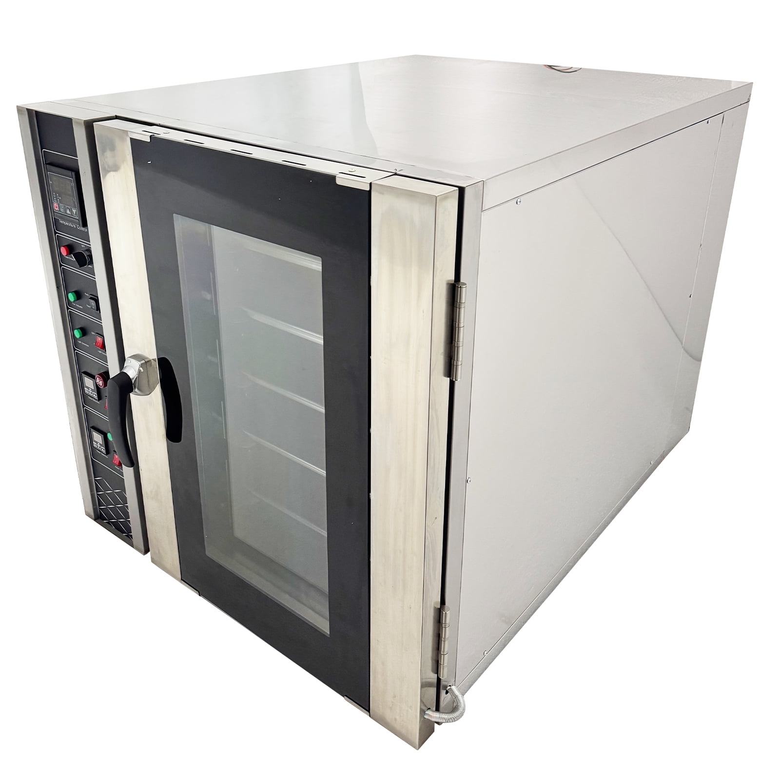 5 Trays Electric Steam Convection Oven Commercial Hot Air Heating Circulation Oven 220V 53Gal for Bakery Dessert Baking