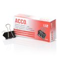thumbnail image 4 of Binder Clips ACCO Medium Black 12 clips por caja (2 cajas), 4 of 5