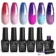 thumbnail image 1 of Kit de esmaltes de uñas en gel Beetles Color Changing, 6 colores, 7 ml, 1 of 8