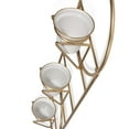 thumbnail image 3 of Gild Design House Petulah Modern Metal Wall Planter in Gold and White, 3 of 4