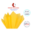 thumbnail image 3 of Dandelion Tissue Paper Squares, Bulk 24 Sheets, Premium Gift Wrap for Birthdays, Holidays, Feronia packaging, Large 20"x30", 3 of 16