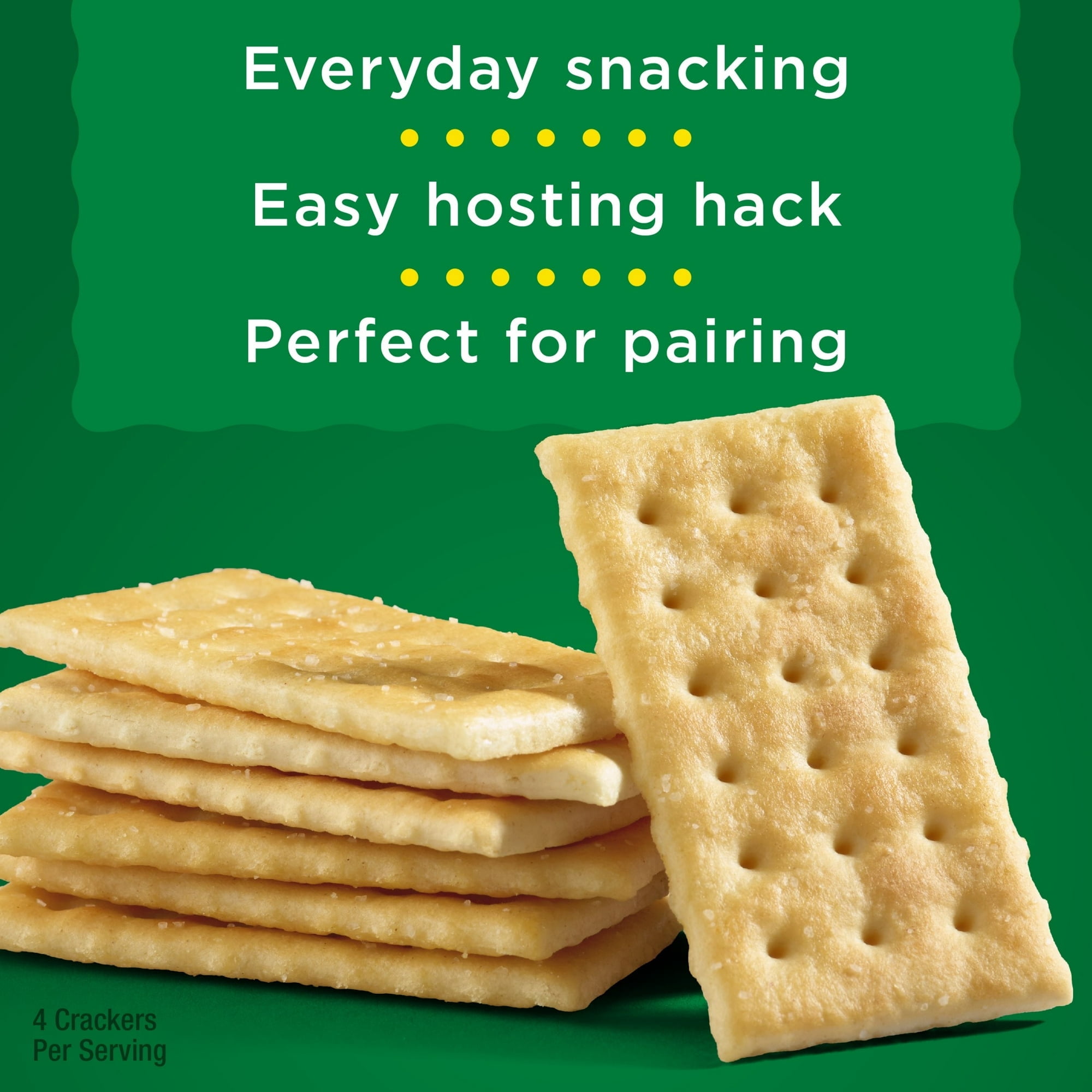 Club Original Crackers, Lunch Snacks, 13.7 oz(pack of 4)