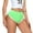 Fluorescent Green, variant on Women's Low Rise Dolphin Shorts Daisy Dukes Plus Running Workout Fitness Sport High Cut Yoga Booty Shorts Black M