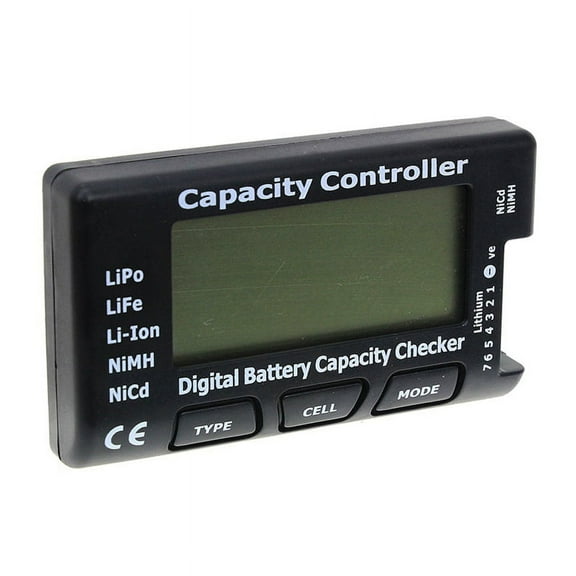 Digital Battery Capacity Checker RC CellMeter 7 Cellmeter-7 - NiMH Nicd with Balance Function