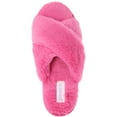 thumbnail image 2 of Joyspun Women's Faux Fur X-Band Slippers, 2 of 8