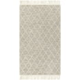 thumbnail image 3 of Hauteloom Ezria Wool Living Room, Bedroom Area Rug - Traditional, Transitional - Ivory, Black - 5' Round, 3 of 8