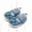 Blue, variant on Lilgiuy Infant Newborn Princess Girls Cute Fashion Bowknot Crib Shoes Casual Soft Sole Shoes Stylish Versatile Shoes