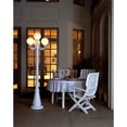 thumbnail image 2 of Patio Living Concepts European Park Style Four White Globe Lantern Patio Lamp, 2 of 2