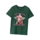thumbnail image 2 of Camiseta básica para mujer, cómoda camiseta con cuello redondo para ir de compras, trabajo, camping L, 2 of 8
