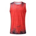 thumbnail image 4 of outfmvch tank top for men spring summer casual beach printed sleeveless tank womens tops red, 4 of 8