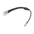 thumbnail image 2 of Stereo Splitter Cable, Professional 3.5mm Splitter Cable 1 Output 3 Input  For Laptop 3.5mm 1 Female To 3 Male, 2 of 8