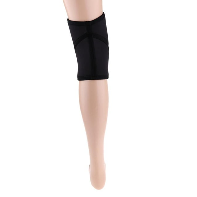 Manga de compresión de neopreno de 7 mm Shamjiam Soporte Negro Talla S