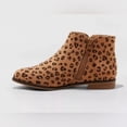 thumbnail image 3 of Youth Girls Opal Leopard Print Zipper Booties, 3 of 3