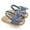 Gray, variant on Herrnalise Baby Girls Bow Knot Sandals Cute Summer Flat Princess Shoes Infant First Walkers rollbacks