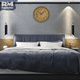 thumbnail image 5 of Reloj Análogo de Pared Plástico Diseño Madera 30 Centímetros dorado Mediano, 5 of 9