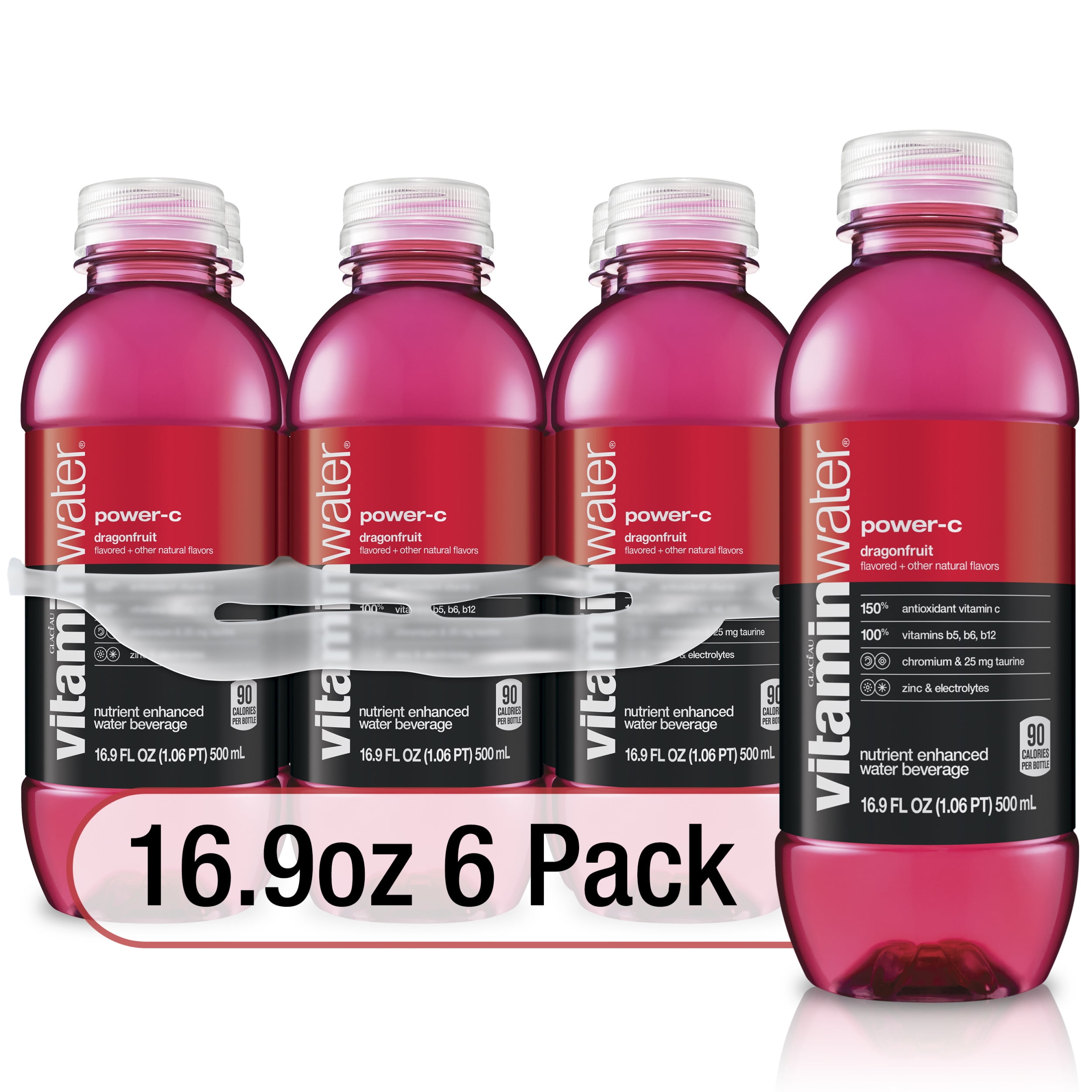 vitaminwater powerc electrolyte enhanced water w/ vitamins