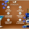 thumbnail image 5 of Syruvia Blue Raspberry Syrup 1 Case (6 Bottles, 25.4 fl oz Each) Blue Raspberry Flavoring Syrup, 5 of 7