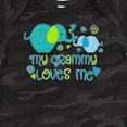 thumbnail image 4 of Inktastic My Grammy Loves Me Cute Elephants Boys or Girls Baby Bodysuit, 4 of 5