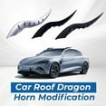 thumbnail image 6 of Car Roof Dragon Horn Modification, Universal Auto Roof Decoration, 6 of 9