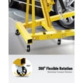 thumbnail image 3 of QinaQin 2 Ton Engine Hoist, Folding Hydraulic Shop Crane with 4 Position Boom and Locking Casters for Garage Repair, 3 of 7