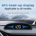 thumbnail image 4 of Velocímetro LED Digital Methold Head-up Display Conmutable Auto HUD Universal Multifuncional, 4 of 6