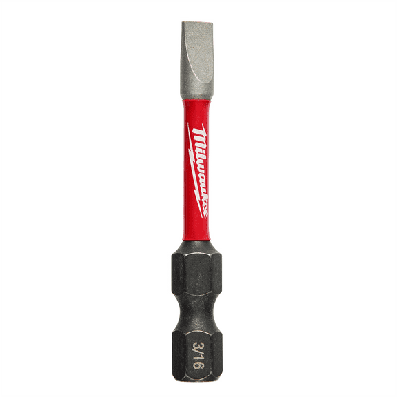 Milwaukee Tool SHOCKWAVE 2" Impact Slotted 3/16" Power Bit