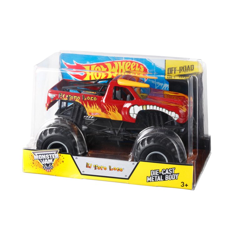 Hot Wheels Monster Jam 1:24 El Toro Loco Die-Cast Vehicle