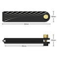 thumbnail image 2 of unbranded Guitar String Dampener Negro Metálico Para Guitarra Eléctrica Y Acústica Con Reducción De Ruido, 2 of 8