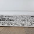 thumbnail image 3 of World Rug Gallery Transitional Bohemian Weather Resistant Reversible Indoor/Outdoor Area Rug - Gray 5'x7', 3 of 7