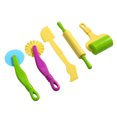 thumbnail image 2 of CIMAXIC Birthday 16pcs Dough Clay Tool Mold Set Kit Color Clay DIY Assorted Design Color Mud Tools for Boys Girls Birthday(Random Color),4.92"X3.15"X1.18", 2 of 4