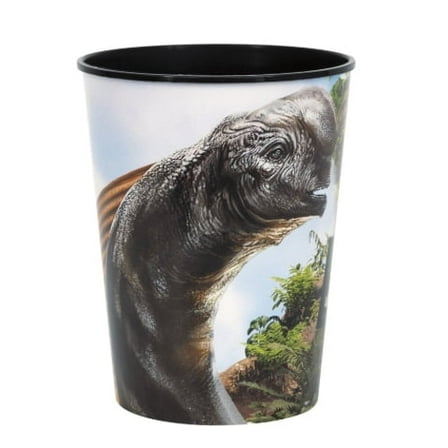 Jurassic World 4 Plastic Stadium Cup, 16oz  Reusable Party Cup - Perfect Kids Party Favors 1 count