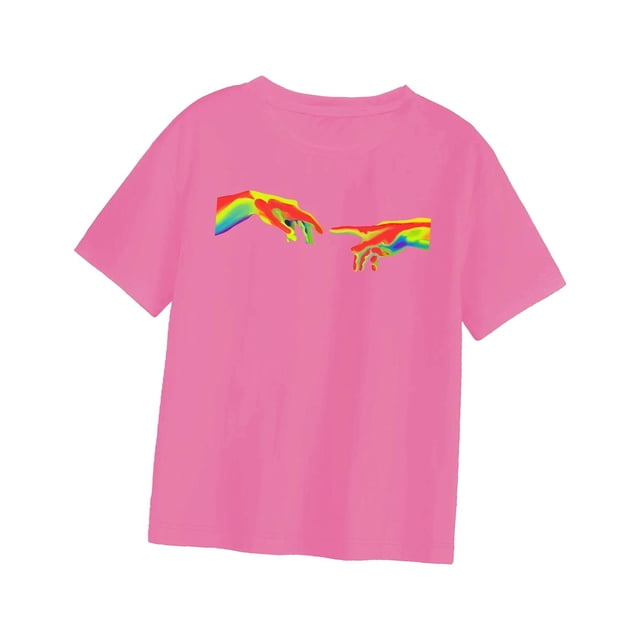 Camisetas con cuello redondo, camisetas de manga corta, camisetas estampadas a la moda para mujer, camisetas básicas para ir de compras, viajes, uso d SG