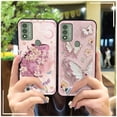 thumbnail image 2 of LYM-Phone Case For Wiko Voix/U616AT, Shockproof Phone Pouch Cartoon Back Cover Waterproof TPU flower Anti-dust Fashion Design Dirt-resistant Cute Soft case Oil Painting Graffiti Silicone, 2 of 9