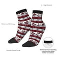 thumbnail image 6 of Rocae Buffalo Plaid Forest for Premium Adult Socks,Comfortable, Breathable, and Durable Socks, Perfect for Everyday Wear, 6 of 7