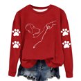 thumbnail image 4 of Neewe Womens Oversized Sweatshirts Hoodies Fleece Crewneck Sweaters MXsual Tops Comfy Fall Fashion Outfits Winter Clothes 2025, 4 of 4