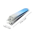 thumbnail image 4 of Unique Bargains Beautiful Style Nail Clipper Kit 2.24"x 0.47"x 0.59" Gradient Blue 10pcs, 4 of 6