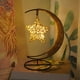thumbnail image 4 of Fiudx Lámpara Decorativa Led, Diseño de Cuerda Enrollada a Mano, Caña de Alambre de Cobre En Forma de Estrella, Luz Cálida, Ahorro de Energía Ecológico, Decoración Del Hogar, Regalo Perfecto, Base de, 4 of 7