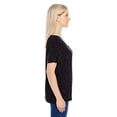 thumbnail image 3 of Threadfast T-Shirt à Manches Courtes à Col en V pour Femmes, 3 of 3